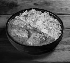 Fish Curry With Rice [Serves 1]