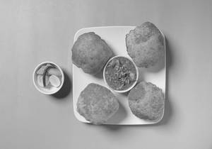 Poori Bhaji 4 Pcs
