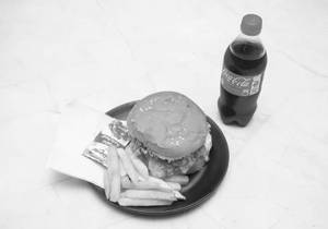Crispy Chicken Burger [1 Piece] French Fries [1 Piece] Cold Drinks [300 Ml]                                                       