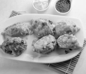 Pork Butter Garlic Momos