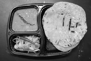 Dal Butter Fry with 4 Butter Tawa Roti