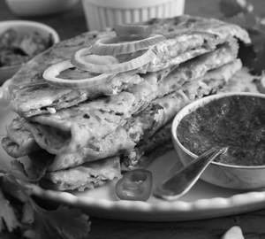 Paneer Paratha Fish Curd