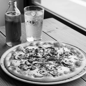 9'' Mushroom Corn Masala Pizza