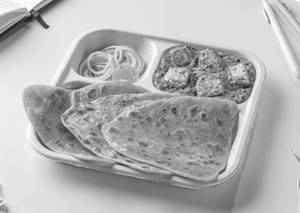 Palak Paneer With Paratha