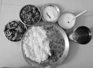 Rice+Dal+Sabji Vaja