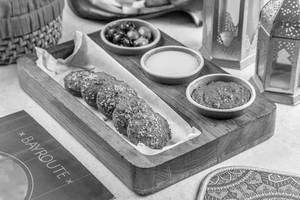 Feta And Pine Nut Stuffed Falafel