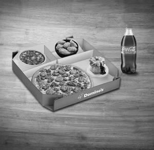 5 Course Meal: Non Veg Loaded Pizza