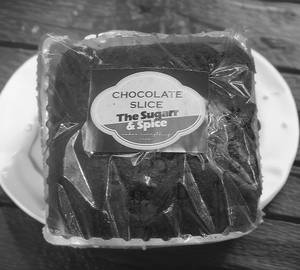 Chocolate slice