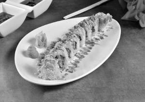 Midnight Tempura Enoki And Avocado Sushi
