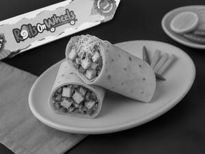 Tandoori Grilled Paneer Shawarma (Rumali)