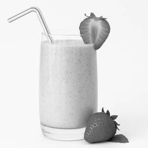 Classic Strawberry Milkshake