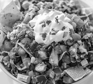 Chicken nachos Salad
