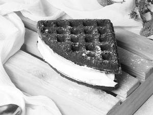 Dark & White Fantasy Waffle