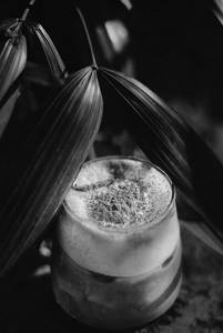 Cinnamon Maple Iced Matcha Latte