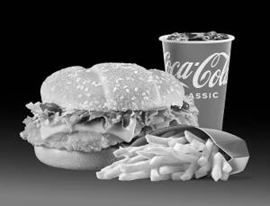 Original FireBird Chicken Burger Meal