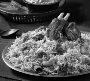 Mutton Bhuna Biryani