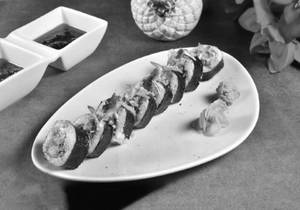 Midnight Crispy Chicken Sushi Roll