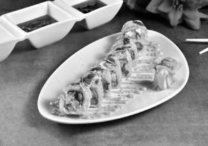 Midnight Lobster Enoki Sushi Roll