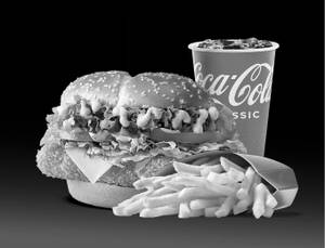 The Italian Paneer Melt Burger Meal