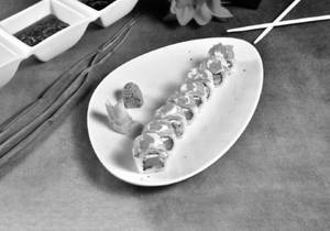 Midnight Salmon Samurai With Avocado Sushi Roll