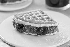 Strawberry Cheesecake Waffle