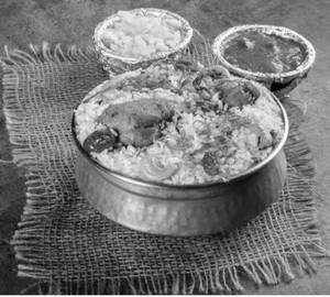 Chicken biryani single