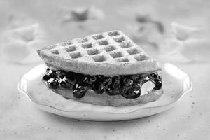 Blueberry Creamcheese Waffle