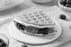 Blueberry Cheesecake Waffle