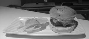 Crispy Veg Cheese Burger