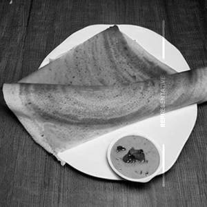 Jain cheese saada dosa