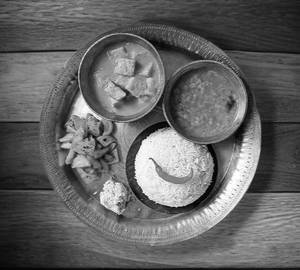 Paneer thali