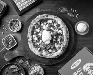 Burrata And Basil Pesto With Toasted Pine Nuts