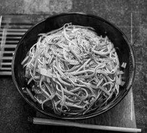 Egg hakka noodle
