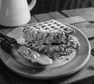 Crispy Butterscotch Waffle