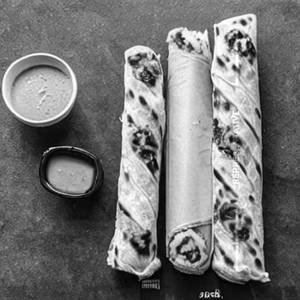 Double Eggs Kaathi Roll