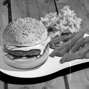 Cc crispy chicken burger