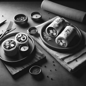 Paneer Lachha Roll