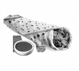 Double egg chicken kaathi roll