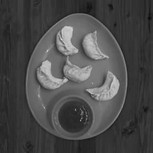 Chicken  streamed momo [5 pieces]