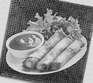 Veg spring roll [3 pieces]