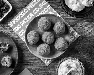 Black Rice & Mozzarella Arancini