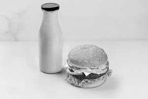 Protein Power Combo - Mexican Grilled Burger + Nutella Muscle Shake