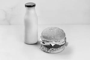 Protein Power Combo - Tandoori Tempeh Burger + Peanut Power Shake