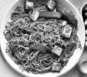 Paneer veg noodles
