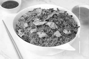 Chicken singapore fried rice