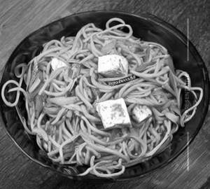 Paneer noodles
