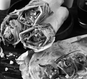 Paneer kaathi roll