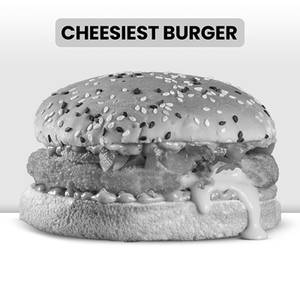 Veggie Cheese Bomb Burger