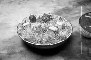 Paneer biryani
