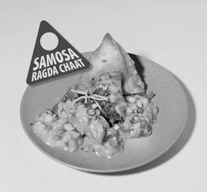 Samosa Ragda Chaat